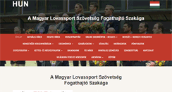 Desktop Screenshot of fogatsport.hu
